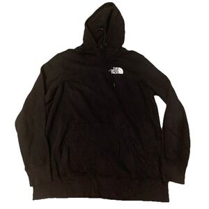 North Face Hoodie Adult Large Black Long Sleeve Sweater Sweatshirt Women's